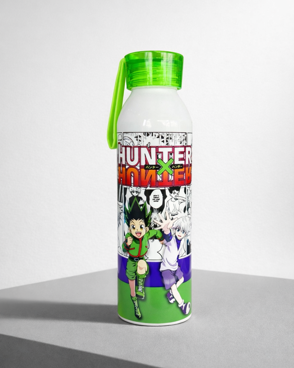 Botella con Tapa de color | Colección Anime Inspirando en HxH