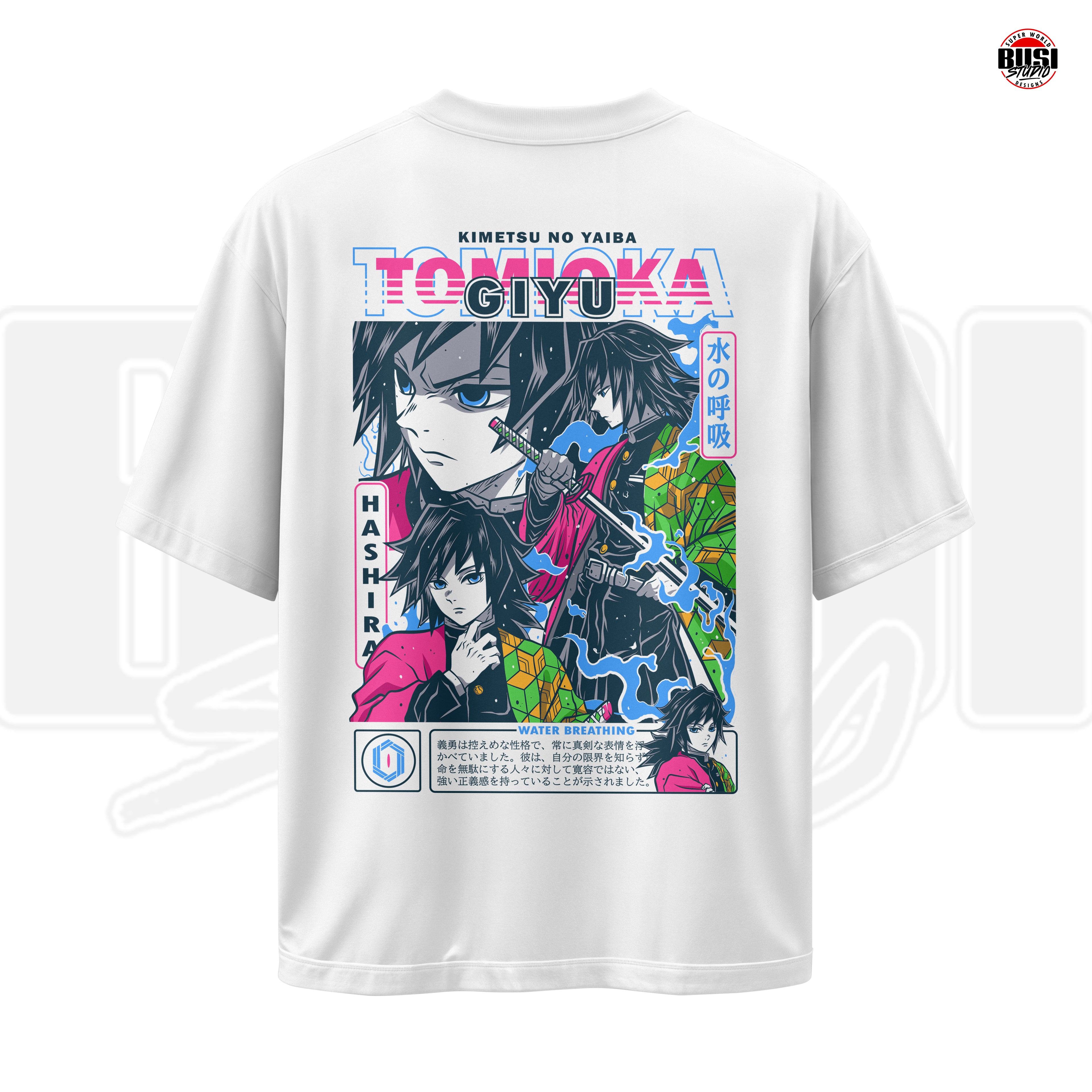 Oversize Premium de Algodón Grueso | Anime Colección Slayer