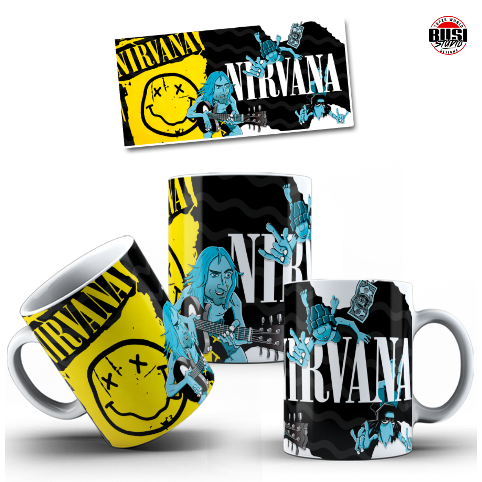 Taza 11oz | Nirvana