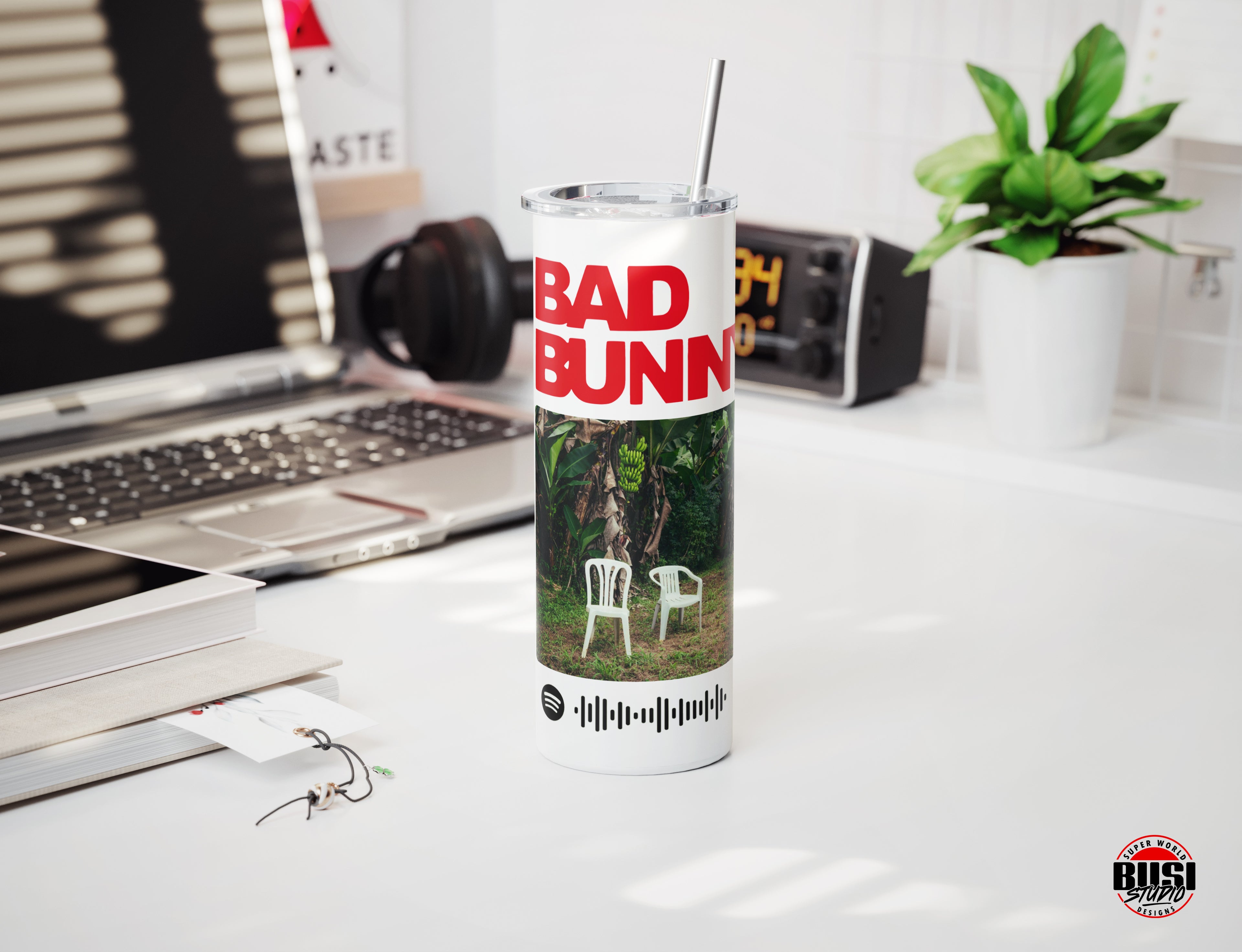 Vaso Tumbler Térmico 15oz y 20oz | Bad Bunny DTMF