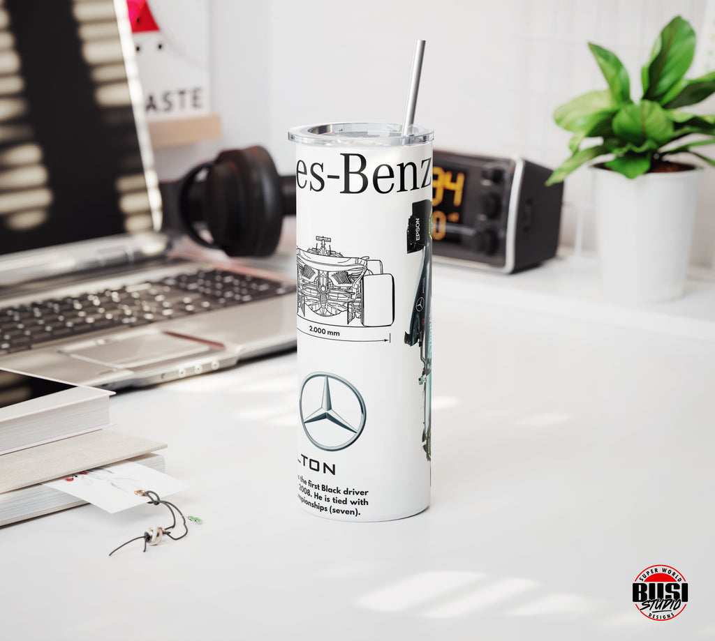 Vaso Tumbler Térmico 15oz y 20oz | Inspirado en Lewis Hamilton