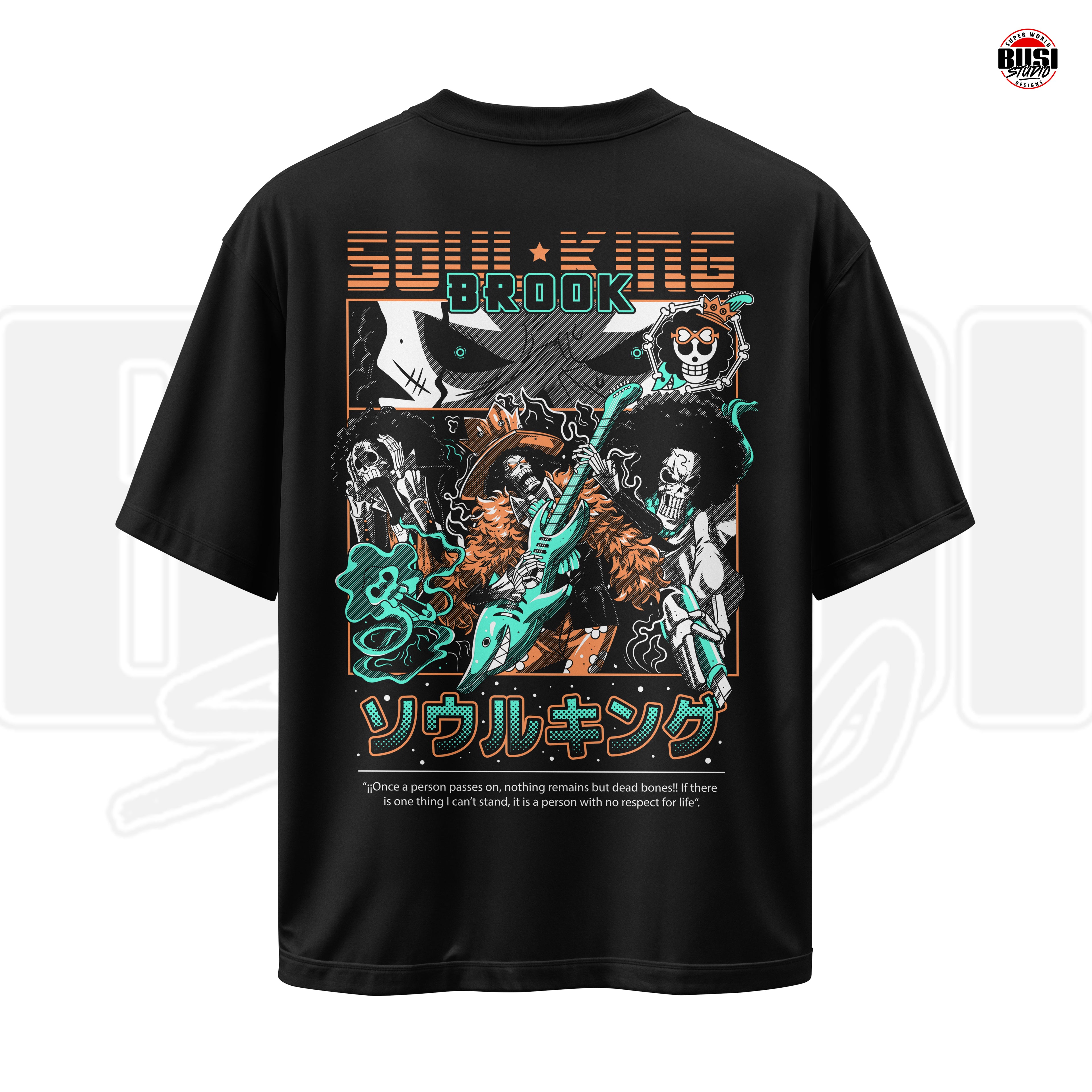 Oversize Premium de Algodón Grueso | Anime Colección Piratas