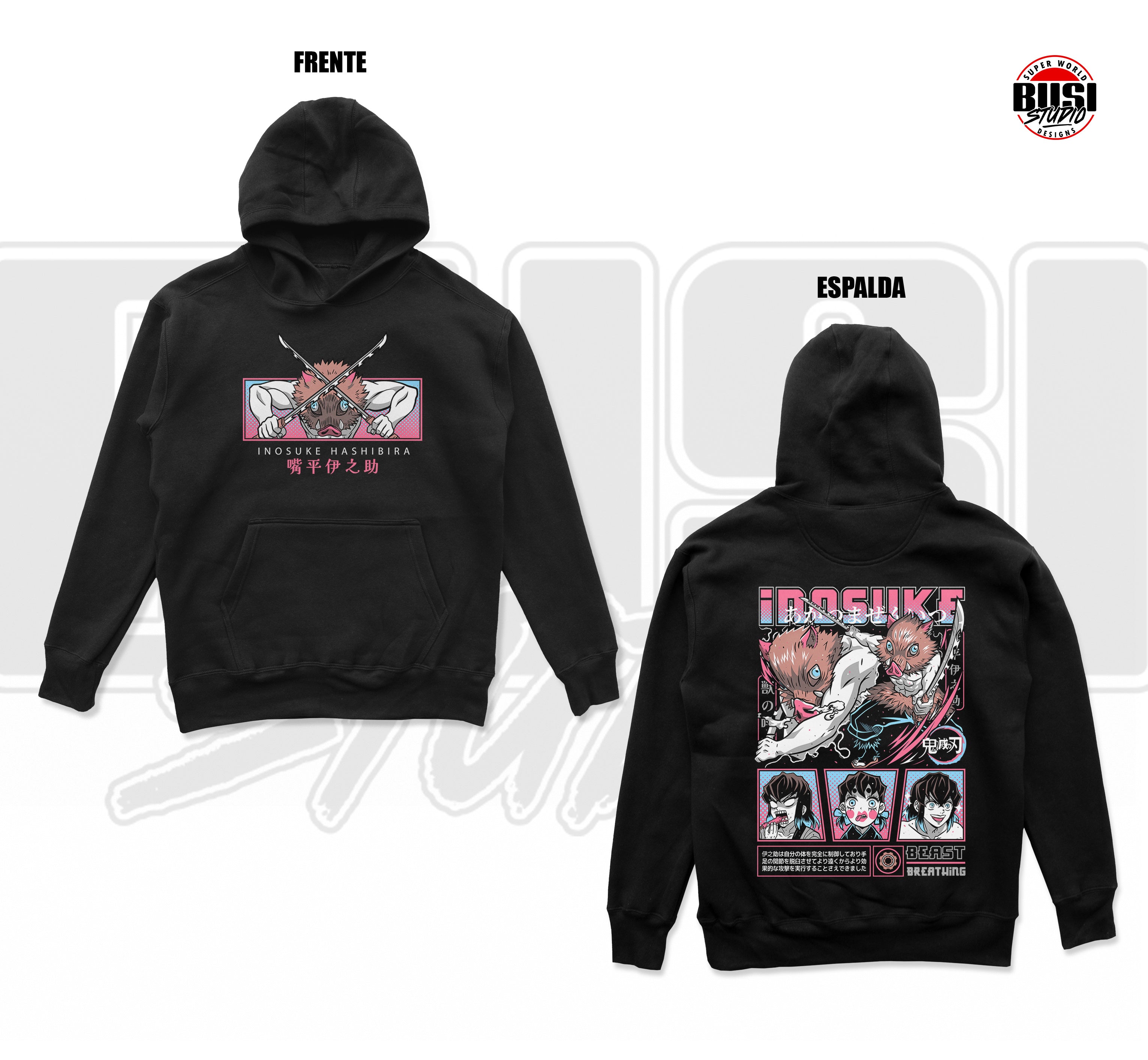 Hoodie con Capucha | Anime Colección Slayer