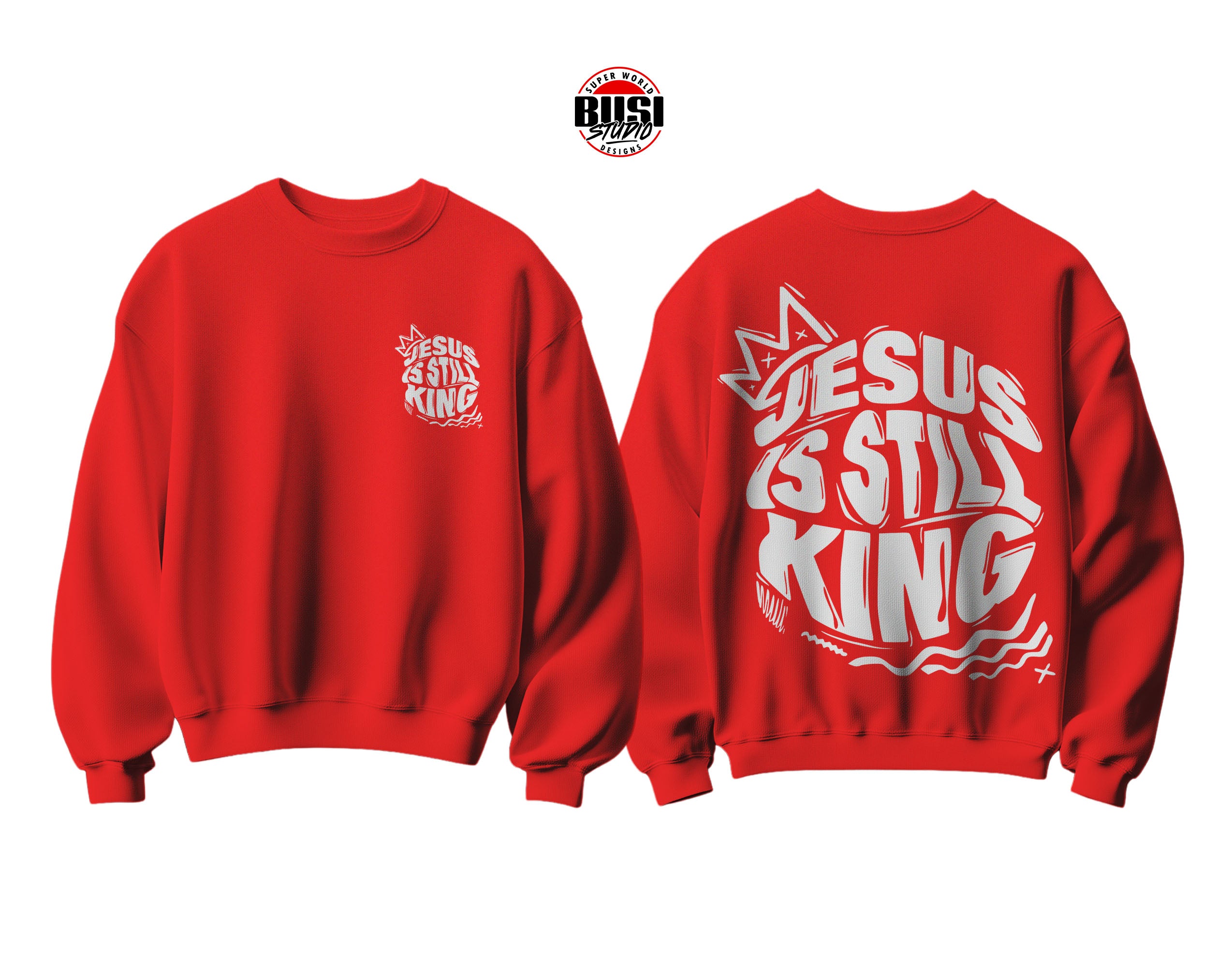 Sweater Tela Terry | Jesus Is Still King