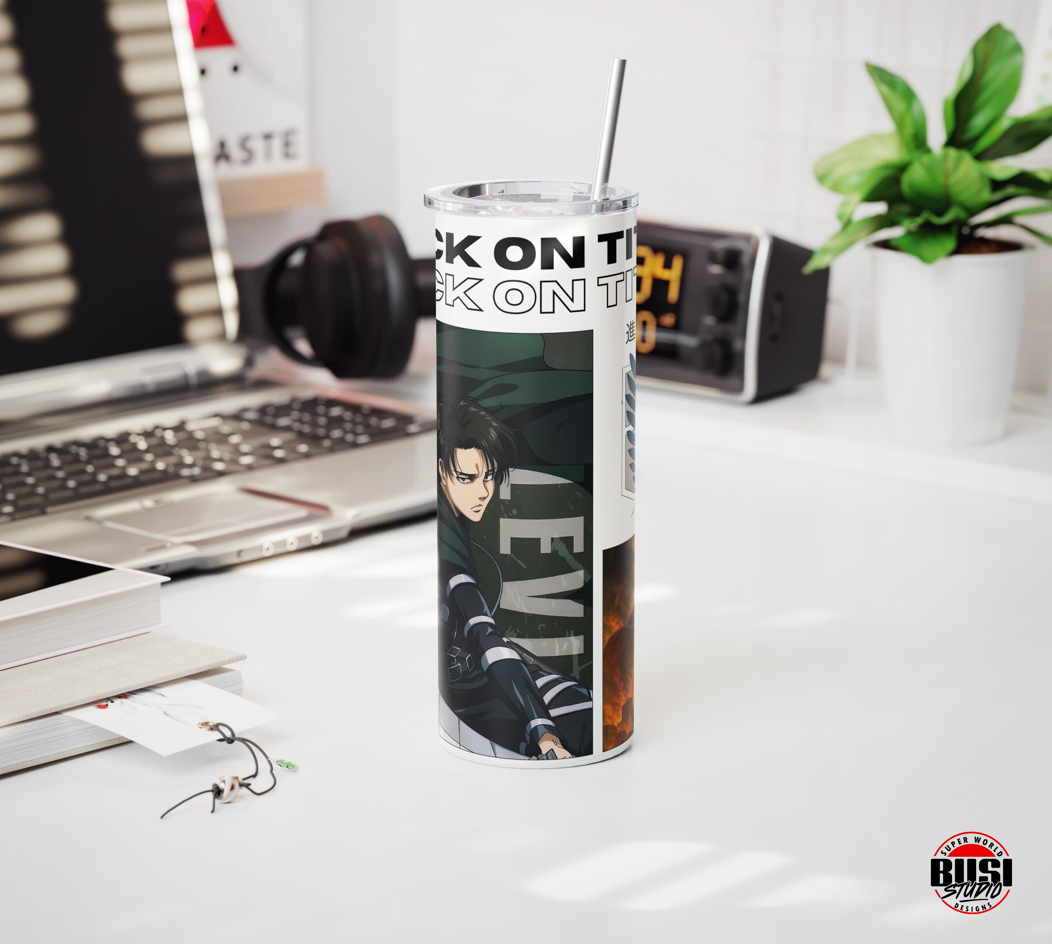 Vaso Tumbler Térmico 15oz y 20oz | Anime Colección Titanes