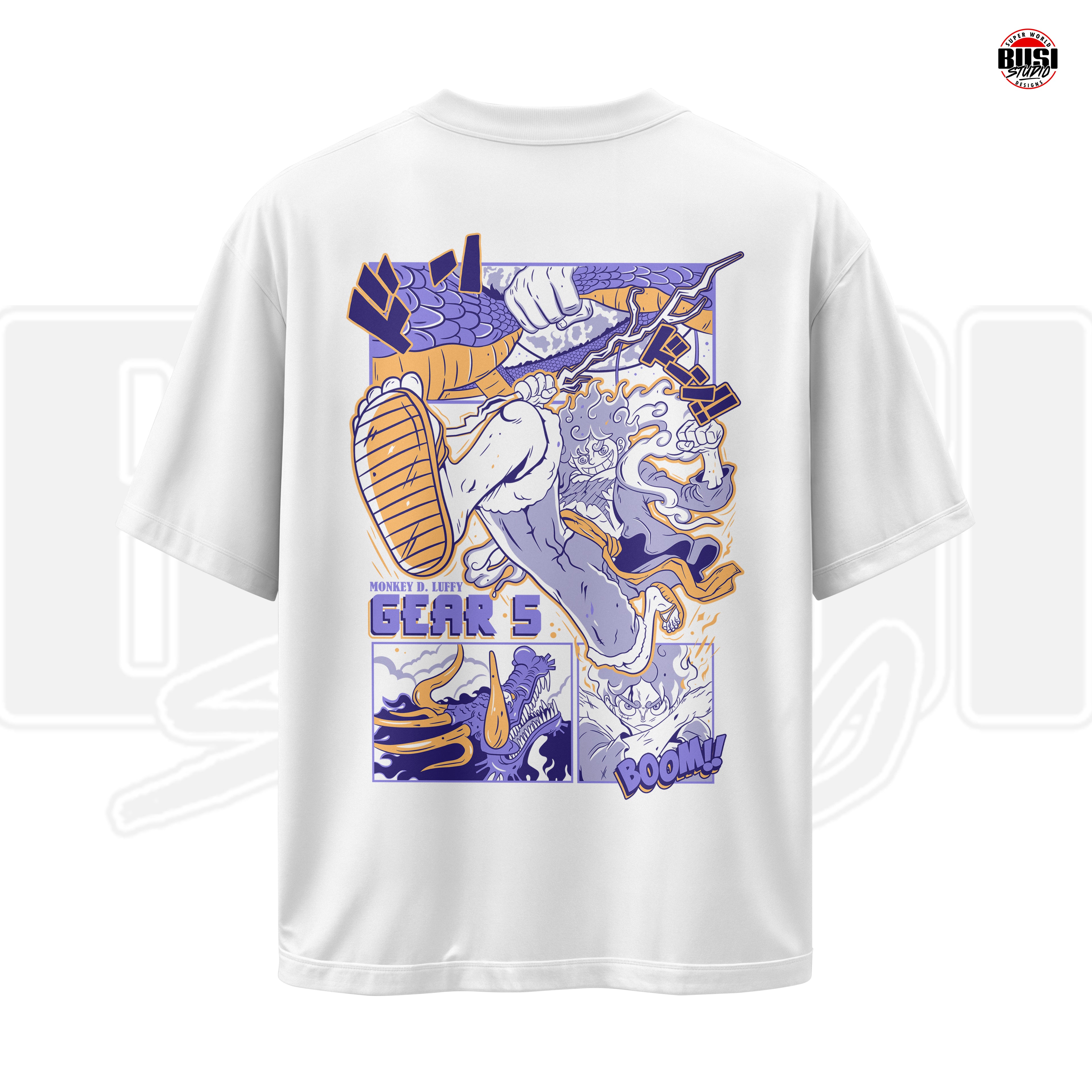 Oversize Premium de Algodón Grueso | Anime Colección Pirata