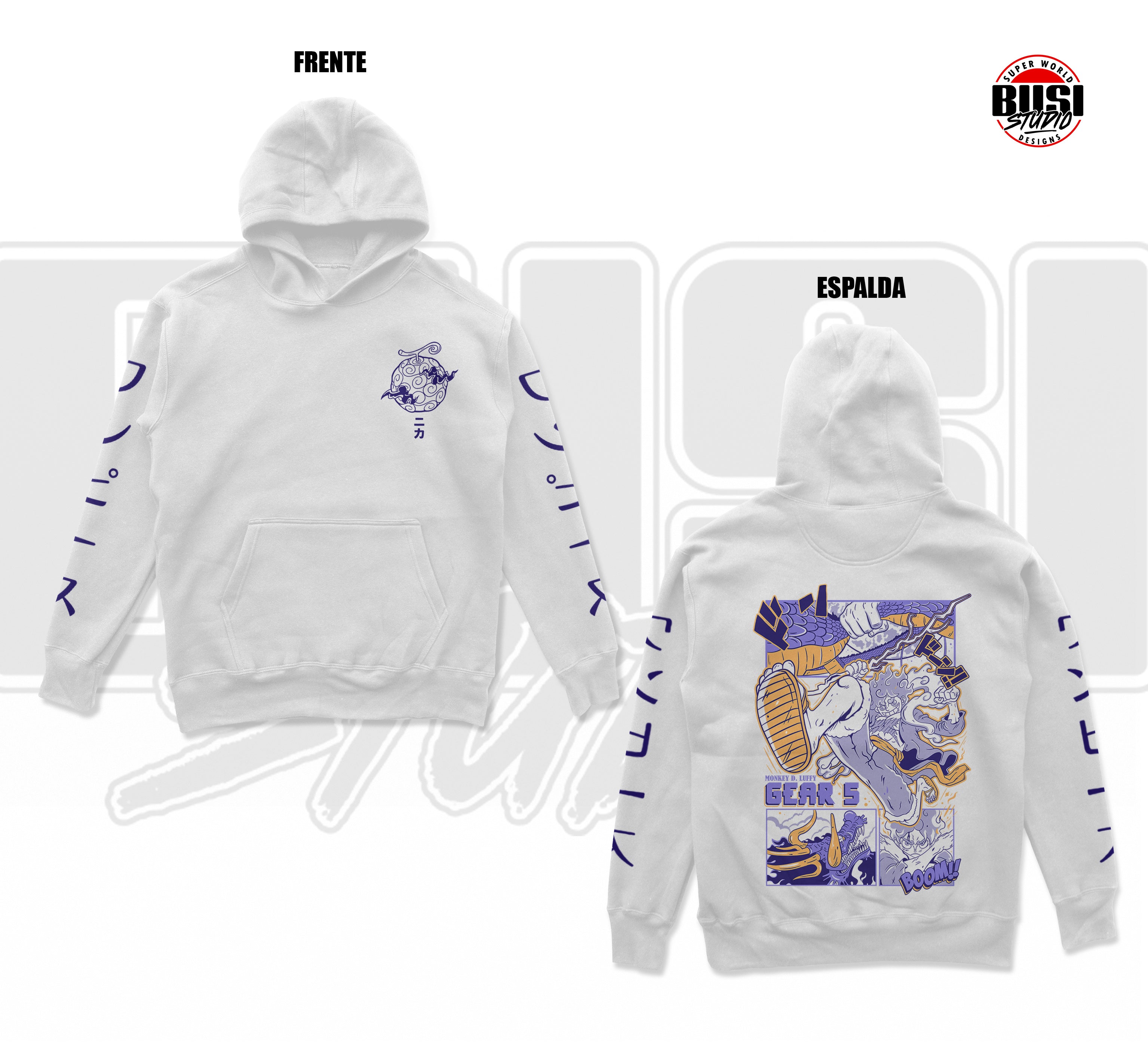 Hoodie con Capucha | Anime Colección Pirata