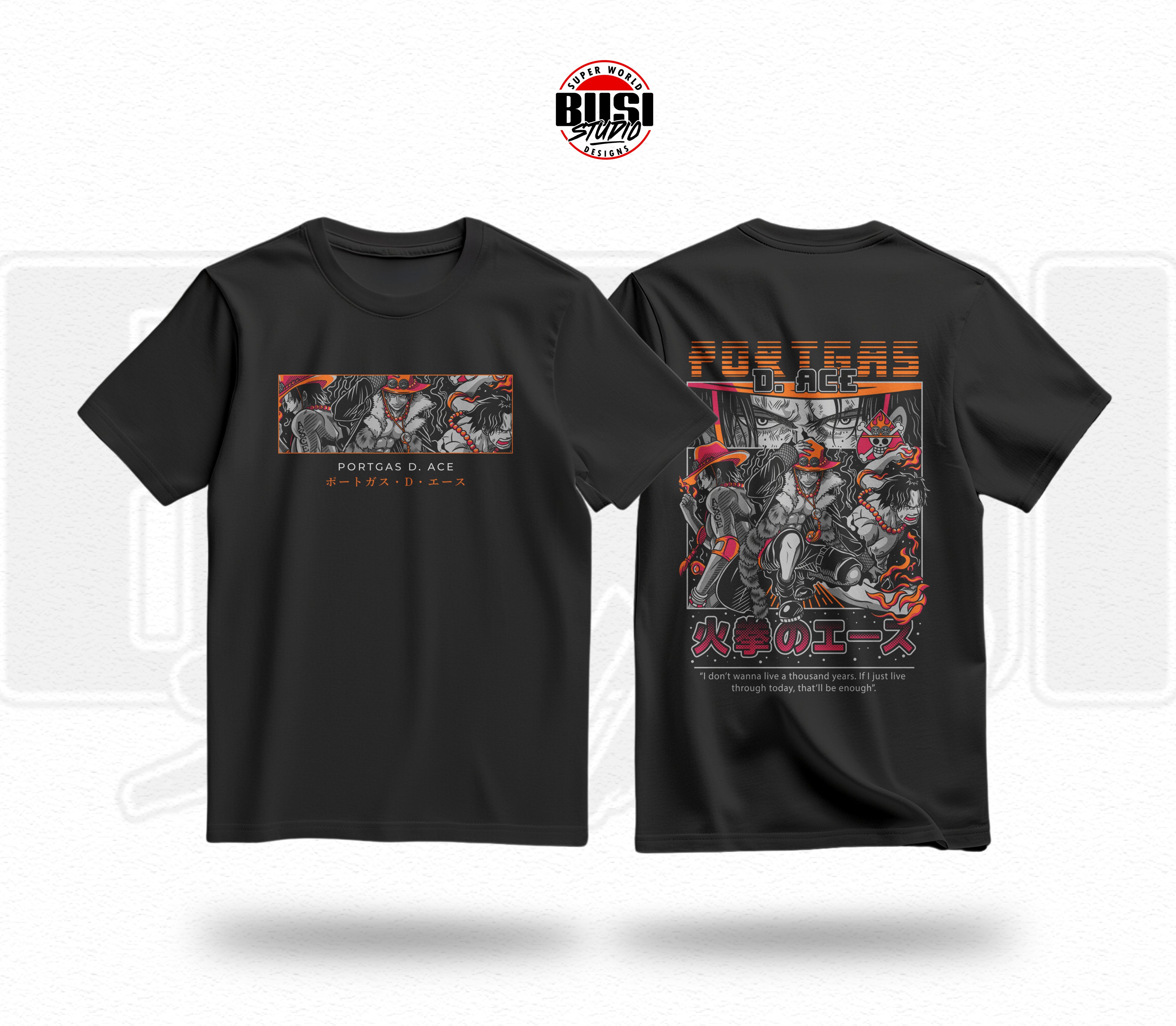 Camiseta Confección Normal | Anime Colección Pirata