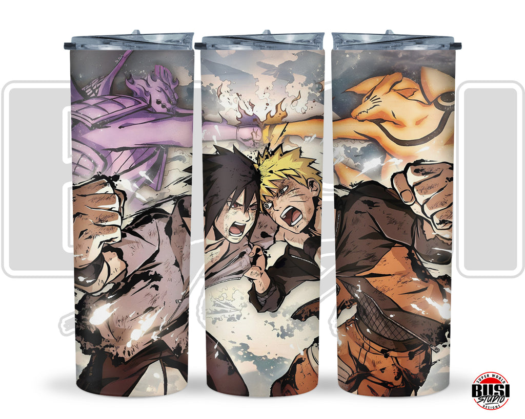Vaso Tumbler Térmico 15oz y 20oz | Anime Colección Ninjas