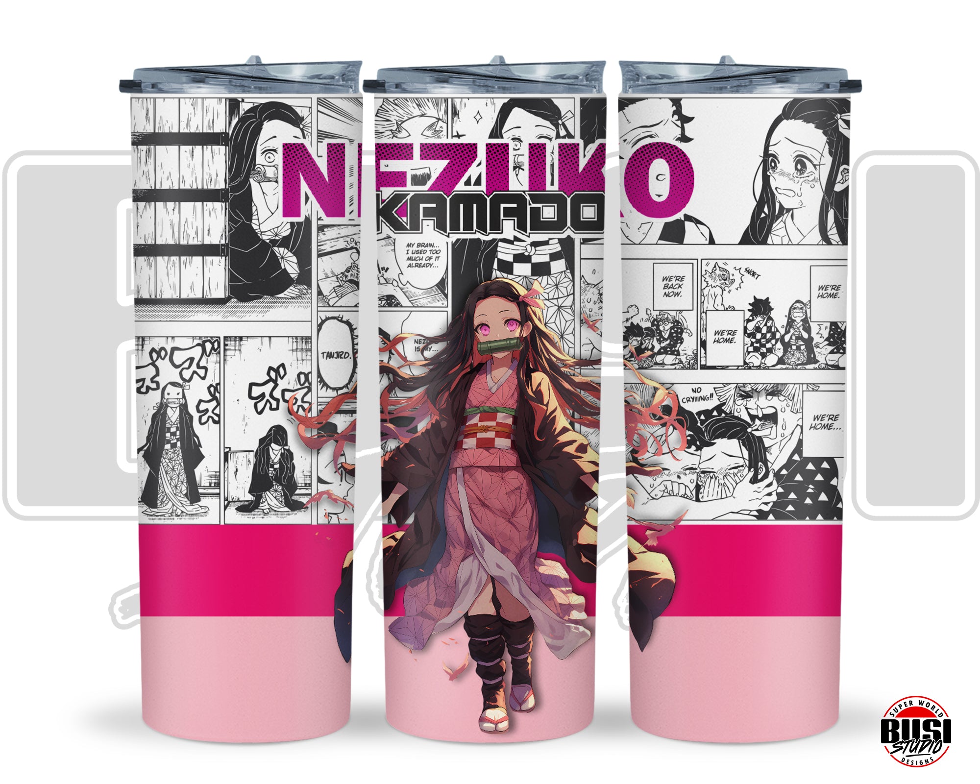 Vaso Tumbler Térmico 20oz | Nezuko