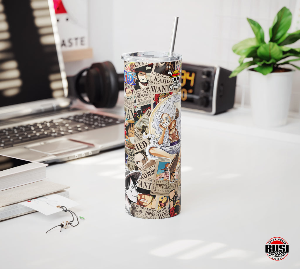 Vaso Tumbler Térmico 15oz y 20oz | Anime Colección Pirata