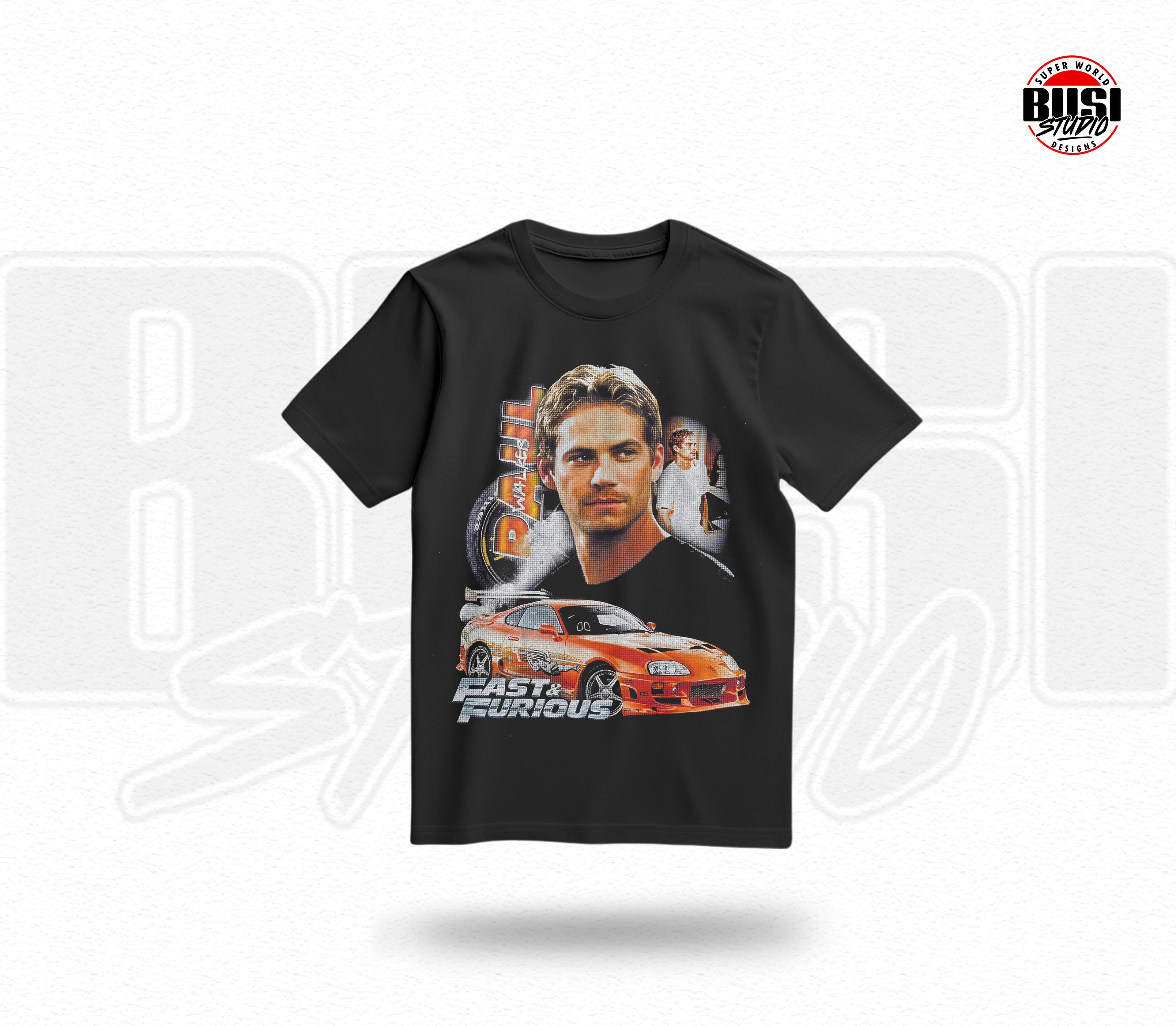 Camiseta Confección Normal | Colección Películas (Brian O'Conner)