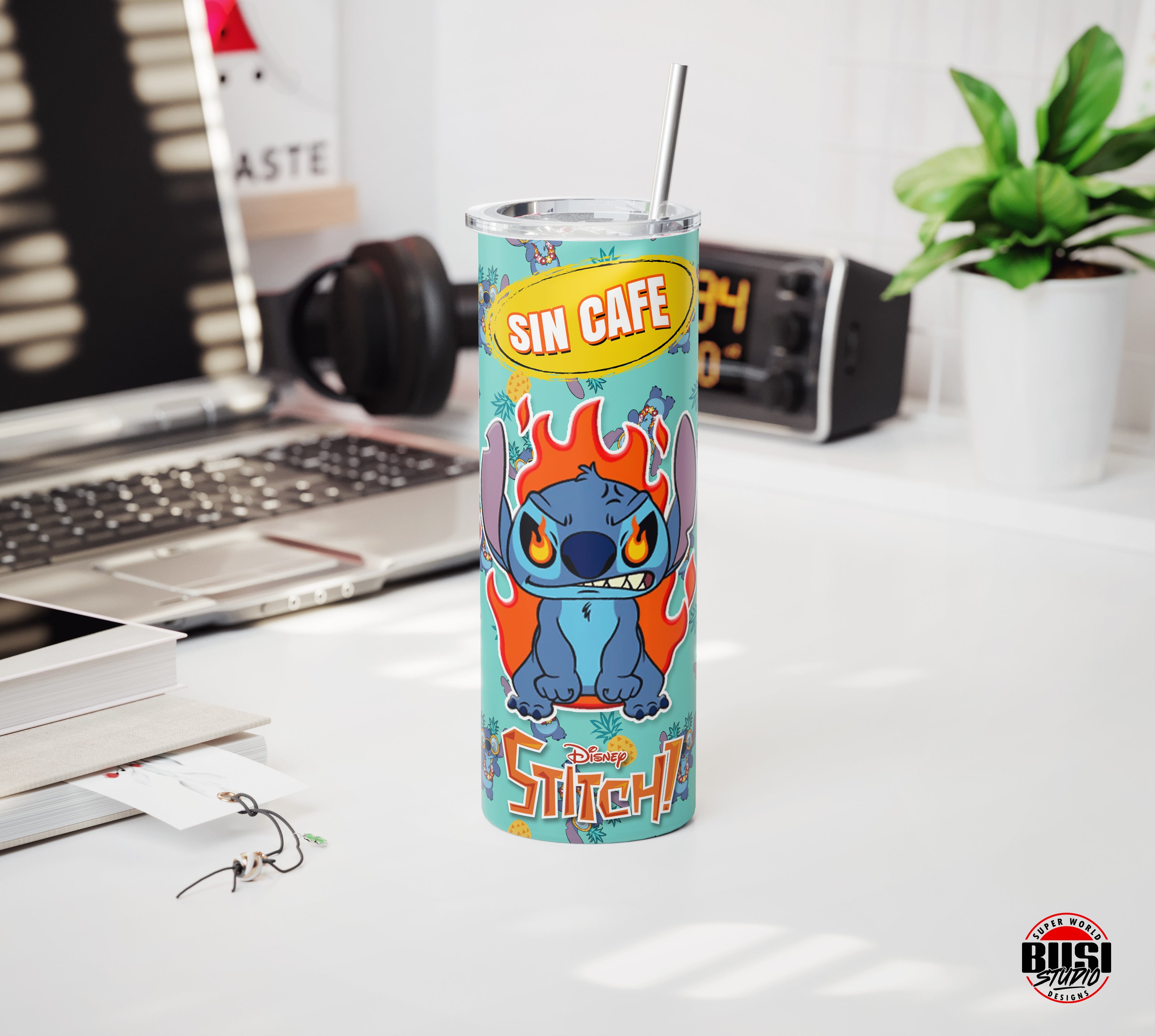 Vaso Tumbler Térmico 15oz y 20oz | Colección Cartoons (Stitch)