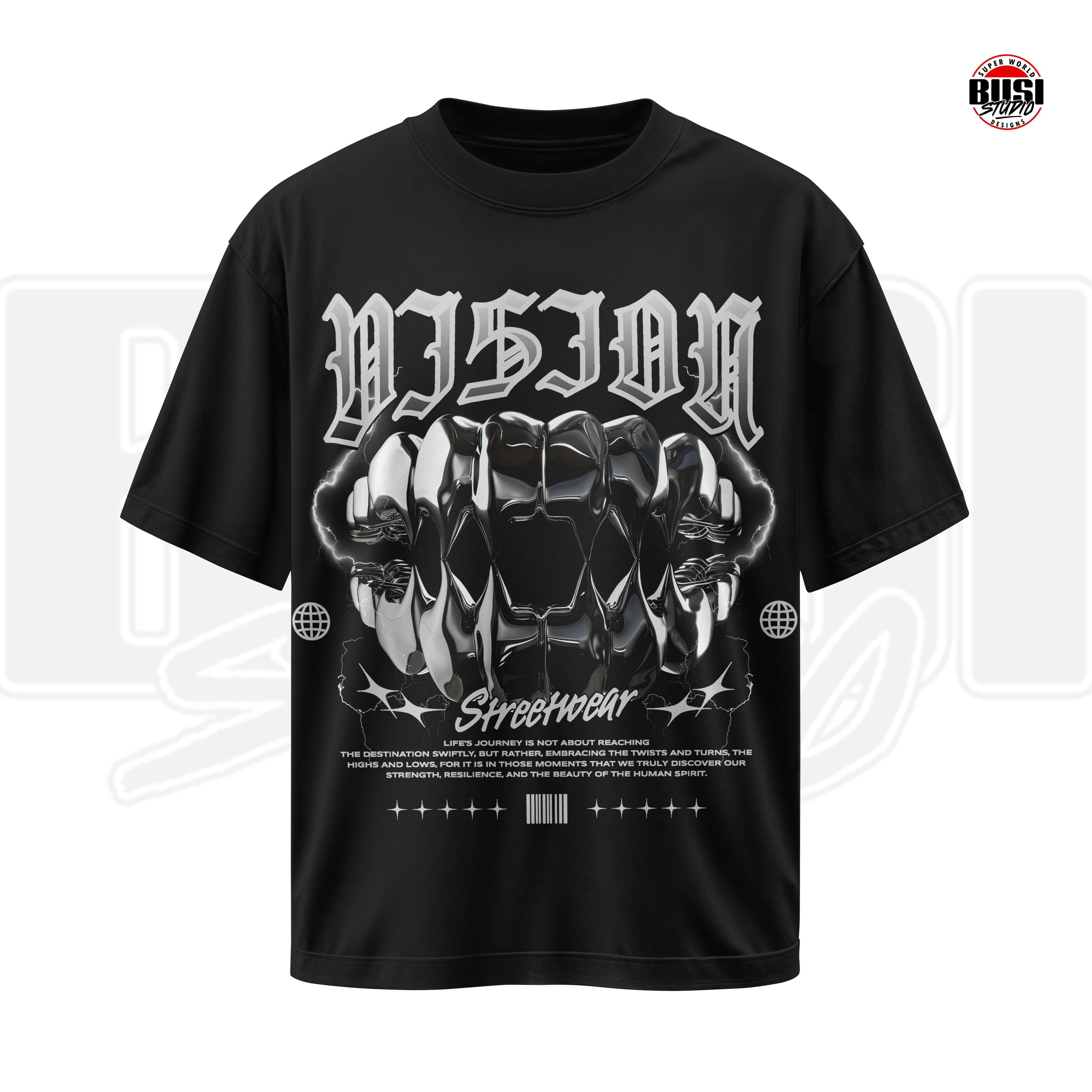 Oversize Premium de Algodón Grueso | Streetwear