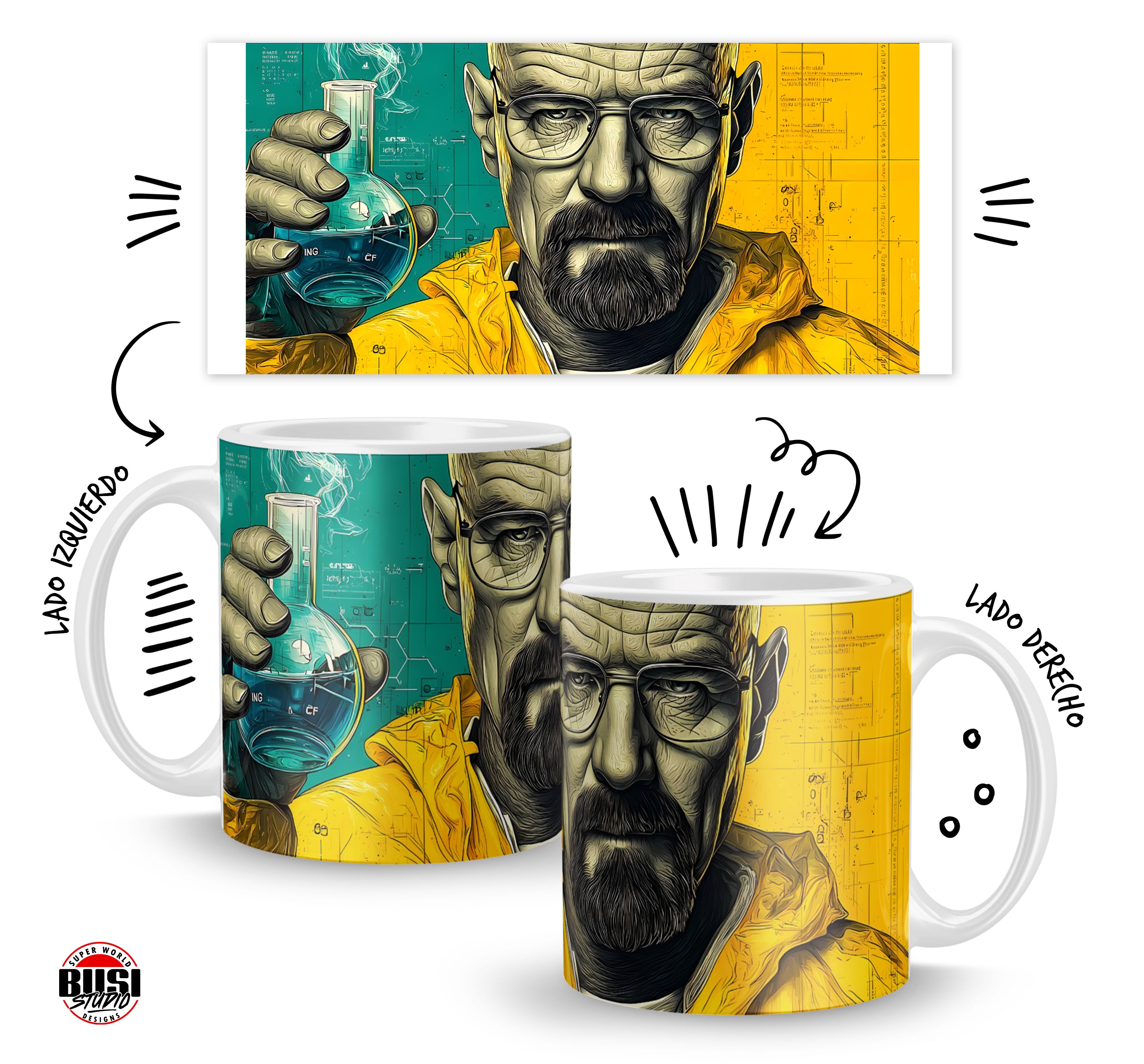 Taza de 11oz | Anime Colección Series