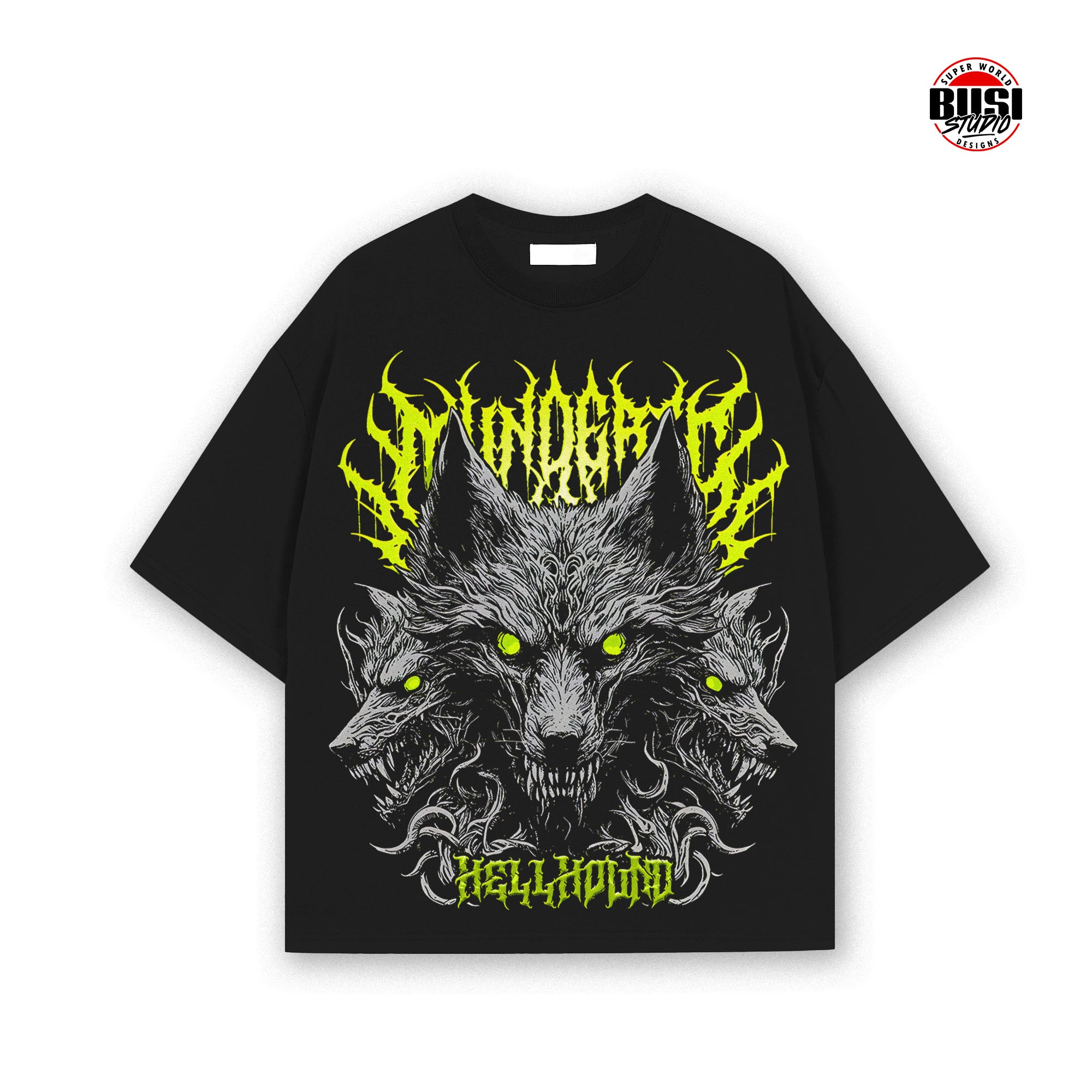 Camiseta Streetwear Fit Oversize Regular | Wolf