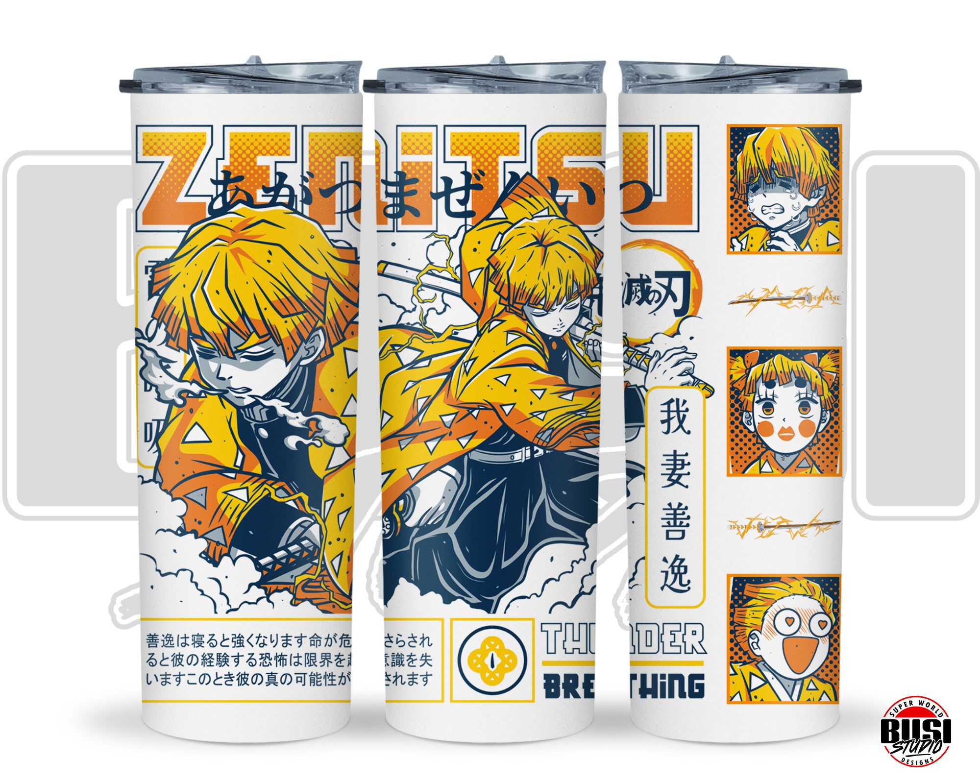 Vaso Tumbler Térmico 20oz | Zenitsu